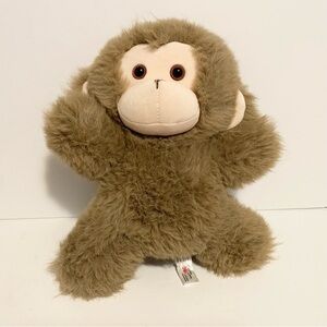 Worlds Softest Plush Monkey Stuffed Animal Lovey Baby Toy 10” Tan Brown